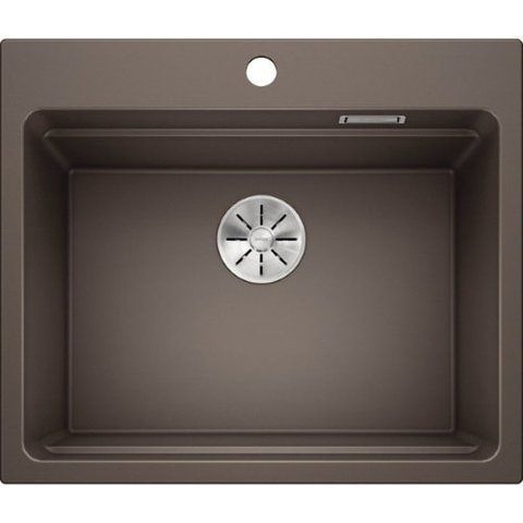 Кухонная мойка Blanco ETAGON 6 Silgranit&reg; цвет кофе с отводной арматурой InFino (524548) монтаж на столешницу 524548 фото