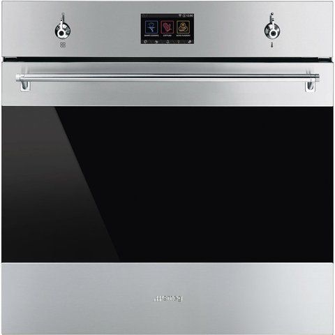 Smeg SO6303APX - серія CLASSICA - Багатофукціональна Духова шафа, Classica, 60см, OmniChef, VIVO Screen so6303apx фото