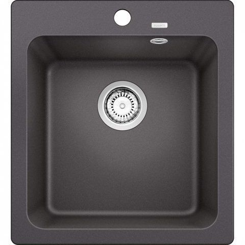 Кухонна мийка Blanco NAYA 45 Silgranit&reg; колір темна скеля (525223) монтаж на стільницю 525223 фото