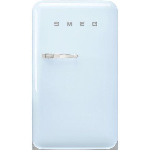 Smeg FAB10HRPB5 - серія 50'S RETRO STYLE - Мінібар однодверний соло, стиль 50', висота 97 см, правостороннє відкривання, пастельно-блакитний FAB10HRPB5 фото
