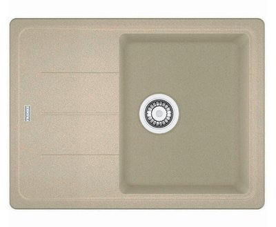 Кухонна мийка Franke Basis BFG 611-62 (114.0306.795) гранітна - врізна - оборотна - колір Мигдаль 114.0306.795 фото