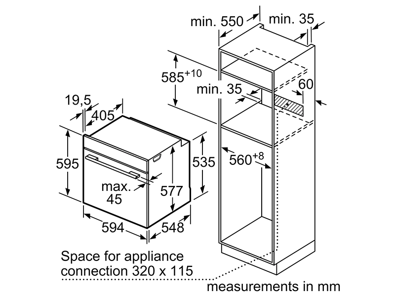 Духова шафа Bosch (HSG7364B1) HSG7364B1 фото