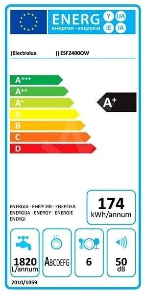 Посудомийна машина Electrolux (ESF 2400 OW) ESF 2400 OW фото