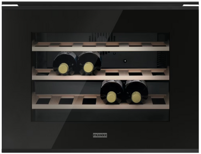Вбудований холодильник для вина Franke FMY 24 WCR BK (131.0690.488) Чорне скло 131.0690.488 фото