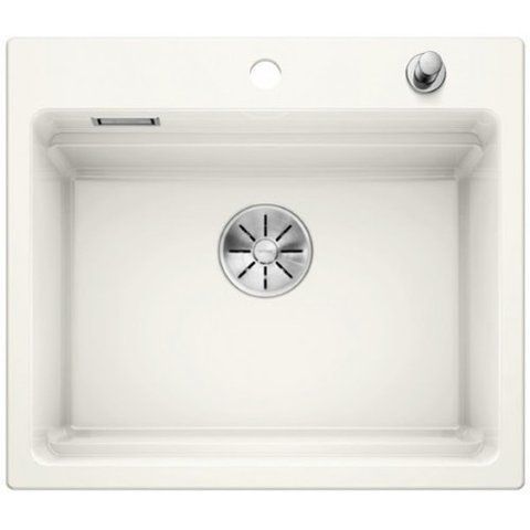 Кухонная мойка Blanco ETAGON 6 керамика PuraPlus глянцевая белый скл.-авт. InFino (525156) монтаж на столешницу 525156 фото