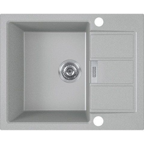 🟥 Кухонна мийка Franke Sirius 2.0 S2D 611-62 (143.0627.383) з тектонайта - врізна - оборотна - колір Сірий камінь (2 отвори) 143.0627.383 фото