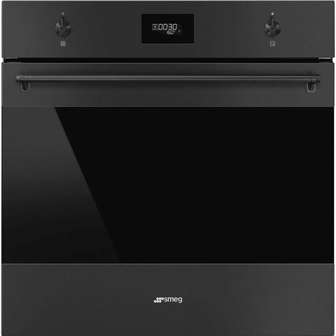 Smeg SF6301TN - серія CLASSICA - Багатофункціональна Духова шафа, 60 см, Compact Screen, колір чорний матовий sf6301tn фото