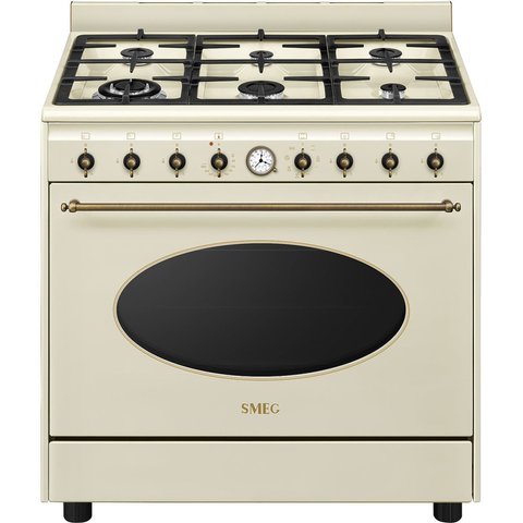 Smeg CO96GMP9 - серія COLONIALE - Варильний центр соло, 90 см, 1 Духовка, колір кремовий co96gmp9 фото