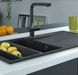 Кухонна мийка Franke Urban UBG 611-100 XL Black Edition (114.0699.232) гранітна - врізна - оборотна - колір Чорний матовий- (пластиковий коландер у комлекті) 114.0699.232 фото 5