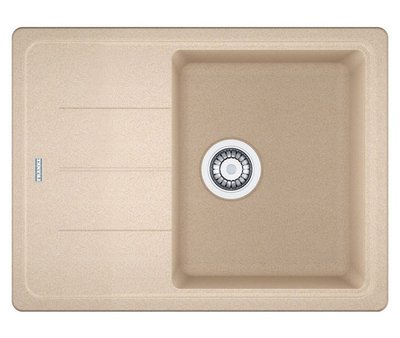 Кухонна мийка Franke Basis BFG 611-62 (114.0272.595) гранітна - врізна - оборотна - колір Бежевий 114.0272.595 фото