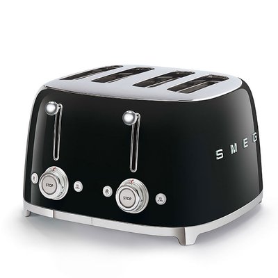 Smeg TSF03BLEU - серія 50'S RETRO STYLE - Тостер електричний на 4 тости (4х4), колір чорний TSF03BLEU фото