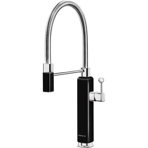 Smeg MDF50BL - серія 50'S RETRO STYLE - Змішувач одноважільний, висувний душ MDF50BL фото