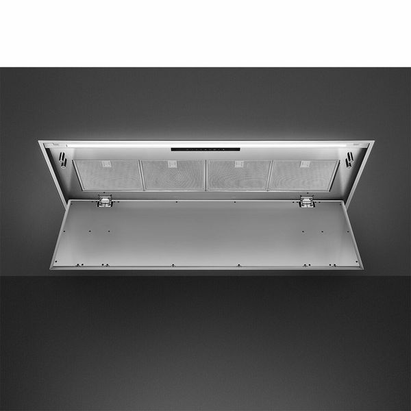 Smeg KLT12L4X - серія UNIVERSAL - Вбудовувана витяжка, 120 см, стельовий монтаж klt12l4x фото