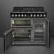 Smeg TR93BL - серія VICTORIA - Варочний центр соло, 90 см, 3 Духовки tr93bl фото 2