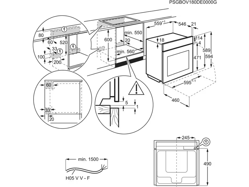 Духова шафа Electrolux (EOB8S39WZ) EOB8S39WZ фото
