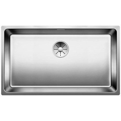 Кухонная мойка Blanco ANDANO 700-U нержавеющая сталь с зеркальной полировкой с отводной арматурой InFino (522971) монтаж под столешницу 522971 фото
