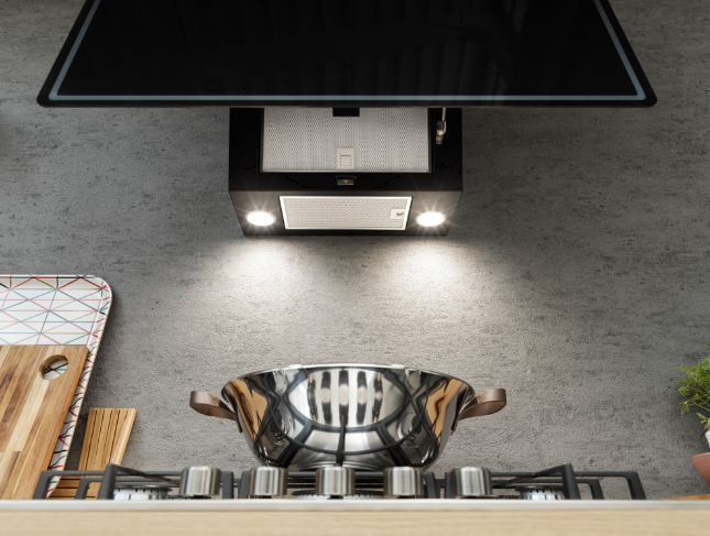 🟥 Кухонная вытяжка Franke Smart Vertical 2.0 FPJ 615 V BK / DG (330.0573.294) Черное стекло 330.0573.294 фото