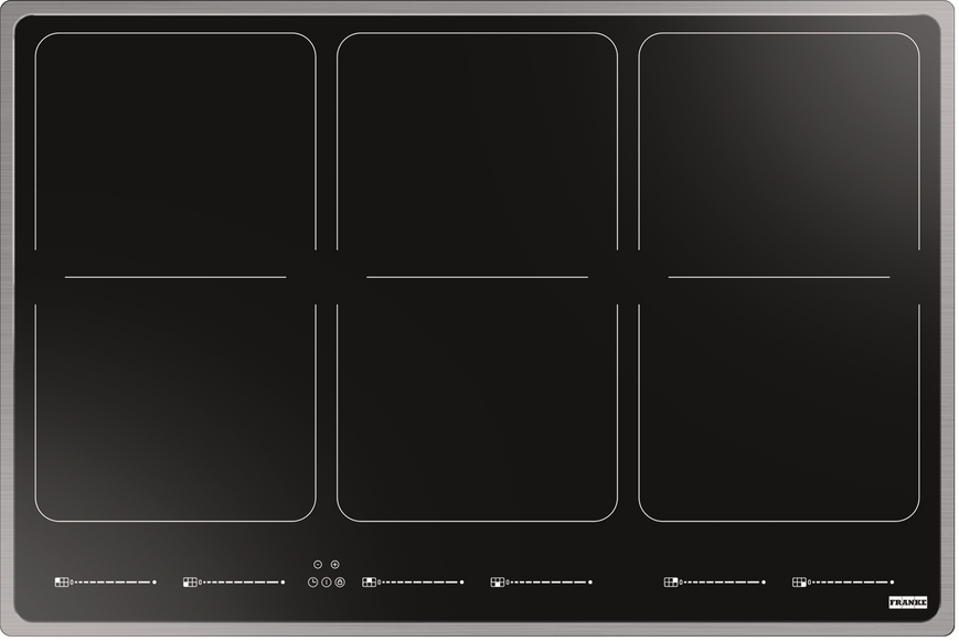 Индукционная Варочная поверхность Frames by Franke 3-FLEXFH FS 786, цвет черный - Архив 108.0516.320 фото