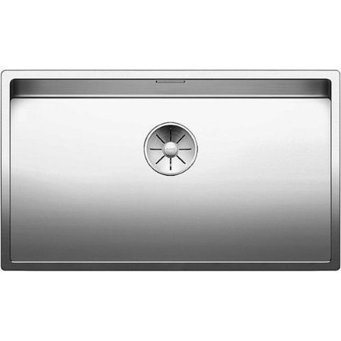 Кухонная мойка Blanco CLARON 700-IF нержавеющая сталь Durinox с отводной арматурой InFino (523391) монтаж на столешницу; в уровень со столешницей 523391 фото
